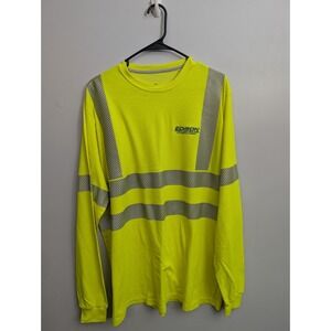 A3 National Safety Apparel Hi Vis  Long Sleeve T Shirt 10 cal HRC 2